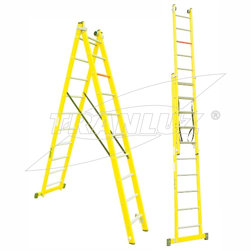 Escalera de Fibra Combinada