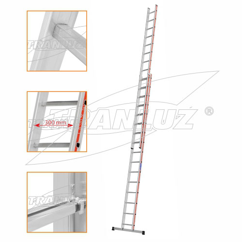 Escalera Extensible de 2 Tramos