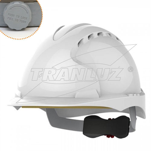 Foto Casco de Protección EVO3 con Roldana Blanco TLH078