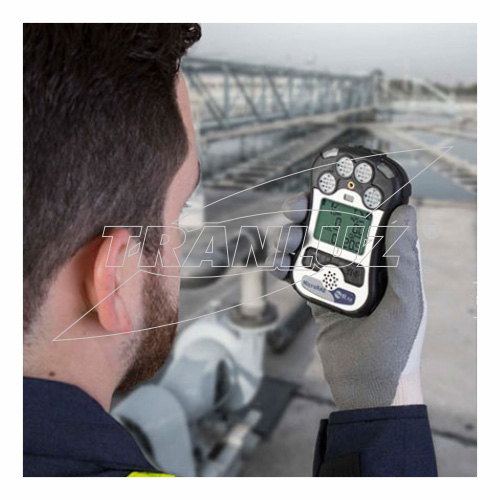 Foto lateral Detector de 4 Gases MICRO RAE TLH614