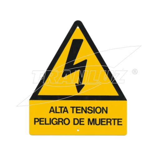 Foto Placa Señalización en Aluminio Peligro Muerte