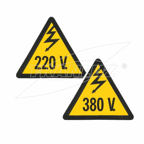 Foto PDF TL3701 a TL3704 Placa Señalización en Adhesivo Riesgo Eléctrico